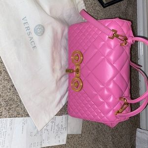 Pink Versace bag